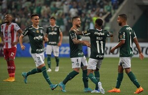 Diario HOY | El Palmeiras de Gustavo Gómez evita la sorpresa con tremenda goleada