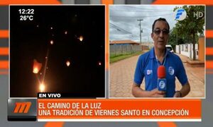 Camino de la luz, atractivo por Semana Santa en Concepción | Telefuturo