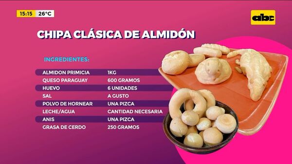 ¡A COCINAR! Preparamos la chipa de semana santa - Ensiestados - ABC Color