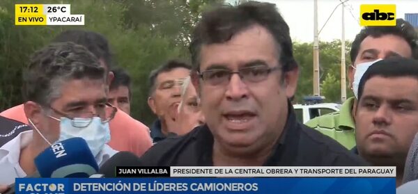 Otros camioneros se desmarcan de líderes detenidos y amenazan con cierres de rutas desde el lunes   - Nacionales - ABC Color