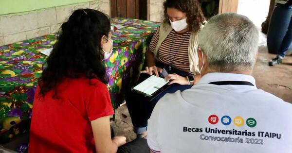La Nación / Divulgan resultados de evaluación socioeconómica a postulantes de las Becas Itaipú 2022