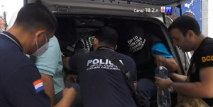 Camioneros involucrados en presunta extorsión se abstienen a declarar - PARAGUAYPE.COM