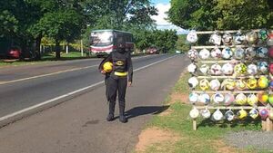 "Batman" fue víctima de ladrón en Yaguarón