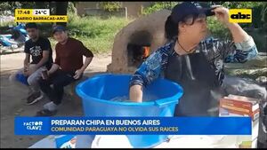 Paraguayos en Buenos Aires preparan chipa al tatakua por la Semana Santa - Nacionales - ABC Color