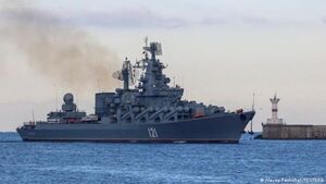 Rusia pierde buque de guerra insignia tras una explosión en el Mar Negro