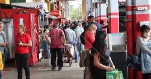 La Nación / Realizan refuerzo de buses en la Terminal de Asunción