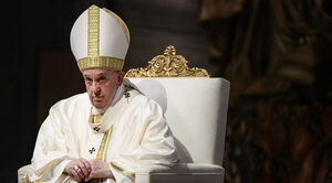 El papa: La Iglesia del futuro será más pequeña, más pobre y menos política