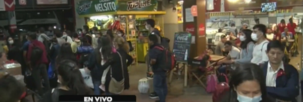Incesante movimiento de viajeros en la Terminal de Asunción - PARAGUAYPE.COM