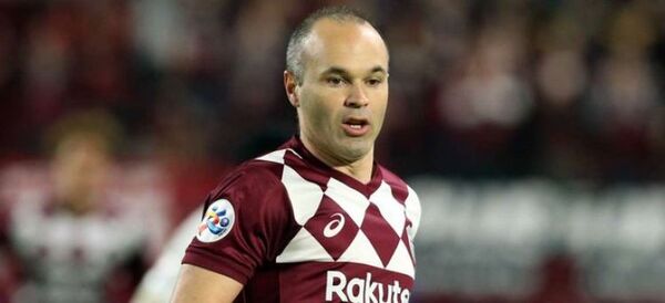 El astro español Iniesta se enfrenta al riesgo de descenso en Japón