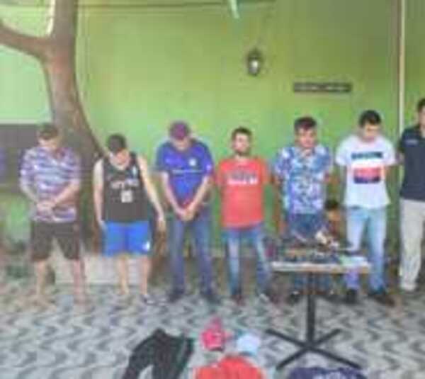 Detiene a presuntos autores de violento asalto en Ciudad del Este - Paraguay.com