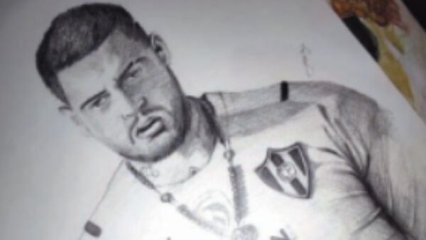 Se inspiró en Jean y le quiere regalar su arte