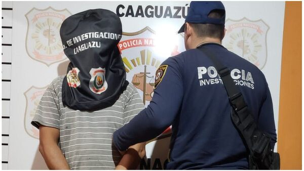 Policía detiene a sospechoso de homicidio en Caaguazú