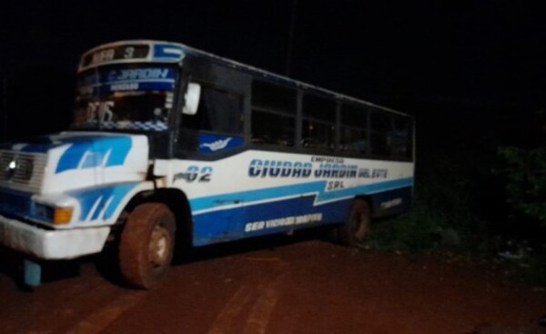Conducía un colectivo en estado de ebriedad, sin luces y en zigzag