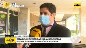 Supuesto caso de extorsión: Imposición de medidas para camioneros - ABC Noticias - ABC Color