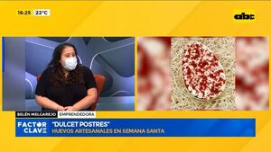 Huevos artesanales en semana santa - Ensiestados - ABC Color