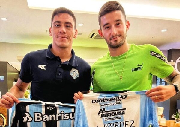 Mathías Villasanti y su visita al plantel de Guaireña