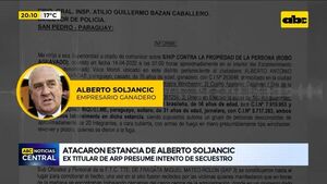 Atacaron estancia de Alberto Soljancic, expresidente de la ARP - ABC Noticias - ABC Color