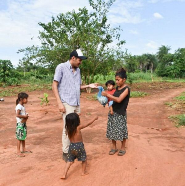 Chipas comunitarias para familias más humildes de Paso Barreto