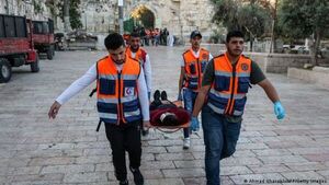 Al menos 156 heridos en la Explanada de las Mezquitas de Jerusalén