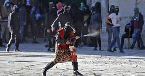 La Nación / Disturbios en la Explanada de las Mezquitas en Jerusalén dejan más de 150 heridos