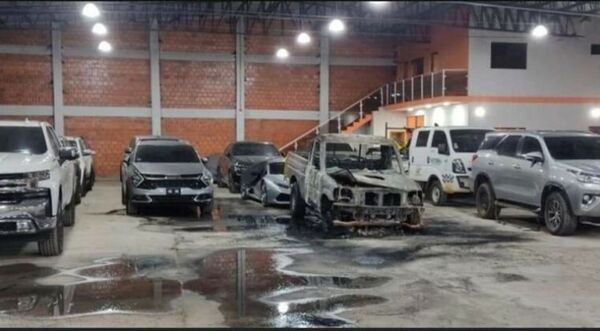 Confirman incendio en depósito allanado en el marco de ‘A Ultranza Py’