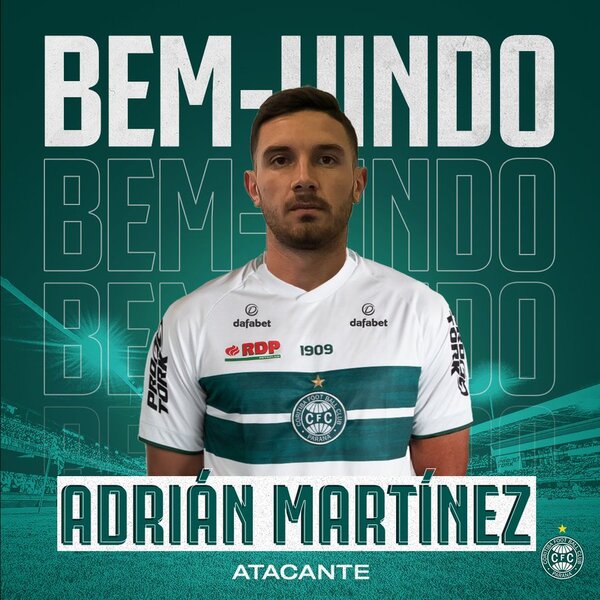 Adrián Martínez busca continuidad en Coritiba | 1000 Noticias