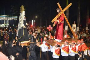 Esplendoroso viacrucis en Hernandarias - ABC en el Este - ABC Color