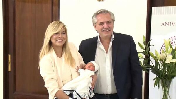 "Un regalo de Dios", así califica el presidente de Argentina el nacimiento de su hijo Francisco