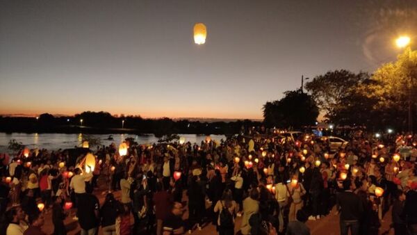 El “Camino de las Luces” congregó a miles de fieles en Concepción
