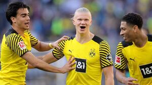 Haaland propicia la goleada del Borussia Dortmund