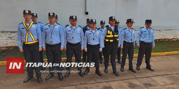 NUEVOS AGENTES DE TRÁNSITO PARA ENCARNACIÓN - Itapúa Noticias