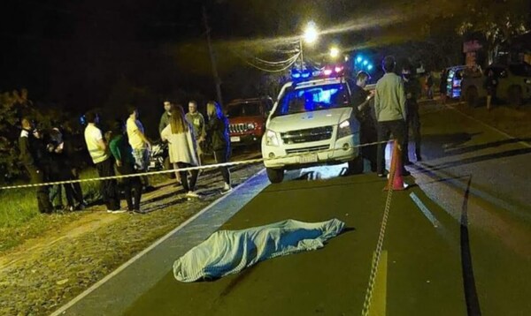 Murió arrollado luego de ser echado de la casa por su novia - Noticiero Paraguay