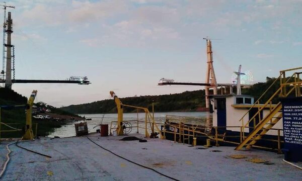 Fijan precios para balsa Franco- Puerto Yguazú, vuelven a operar desde mañana