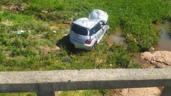 Percance vial deja 5 heridos en Caapucú - PARAGUAYPE.COM