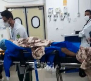 Brasileño herido apareció en hospital de Pedro Juan.