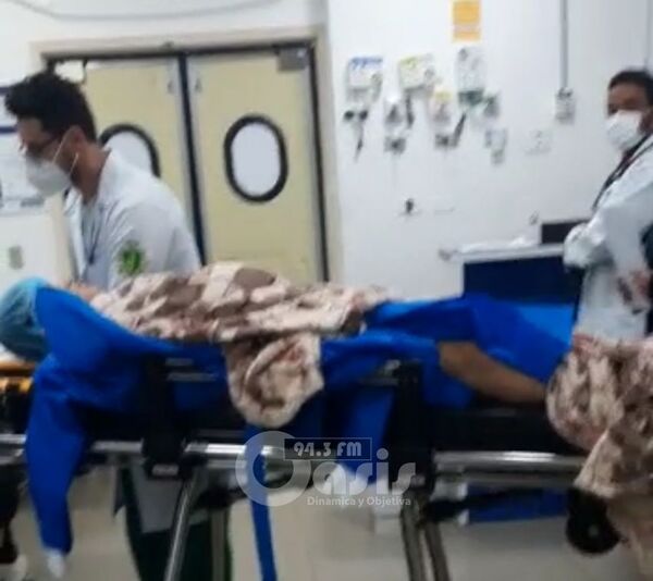 Brasileño  herido  apareció en hospital de Pedro Juan.