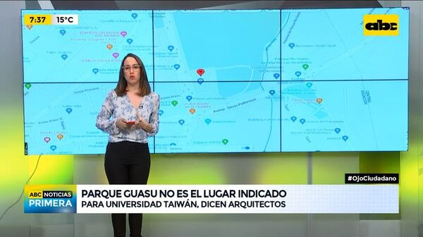 Parque Guasu no es el lugar indicado para Universidad Taiwán - ABC Noticias - ABC Color