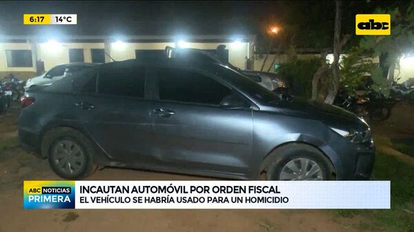 Incautan un automóvil por orden fiscal - ABC Noticias - ABC Color