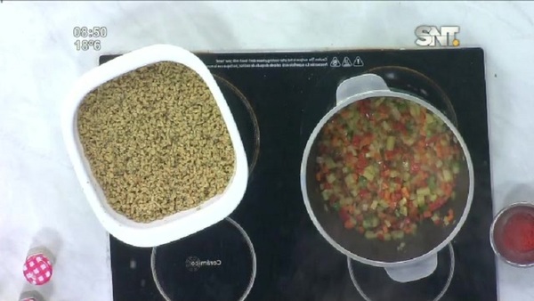 Cocina LMCD: Boloñesa de soja con fideos cortaditos - SNT