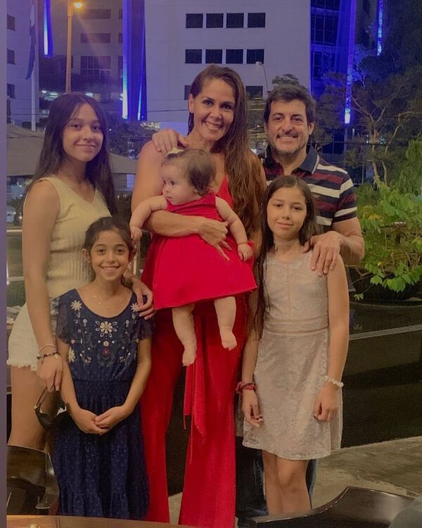 Ingrid Poka celebró el primer añito de su cuarta hija - Gente - ABC Color