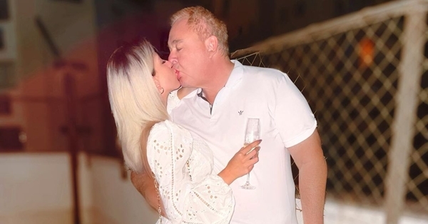 ¡Rejuveneció! Gobernador de Alto Paraná se muestra renovado junto a su joven novia