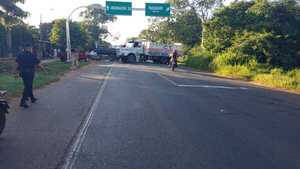 Camioneros vuelven a cerrar rutas - San Lorenzo Hoy