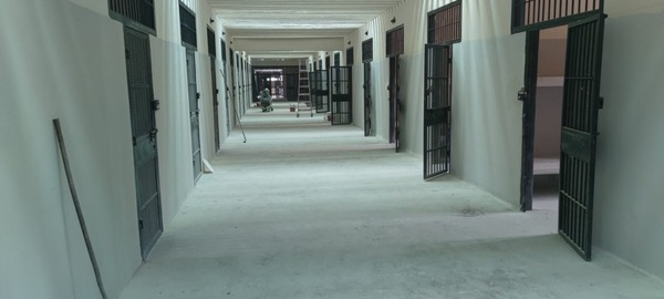 El nuevo centro penitenciario de Emboscada tiene más del 90% de avance - .::Agencia IP::.
