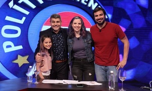 La joven baterista Emma Sofía estuvo con Luis Bareiro | Telefuturo