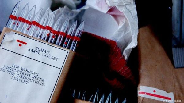 El arma química sarín, un asesino invisible e indiscriminado