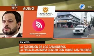 Fiscalía asegura que no hay dudas sobre extorsión de camioneros | Telefuturo