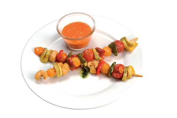 ¿Cena liviana? No te pierdas esta receta de brochetas de verduras - Gastronomía - ABC Color