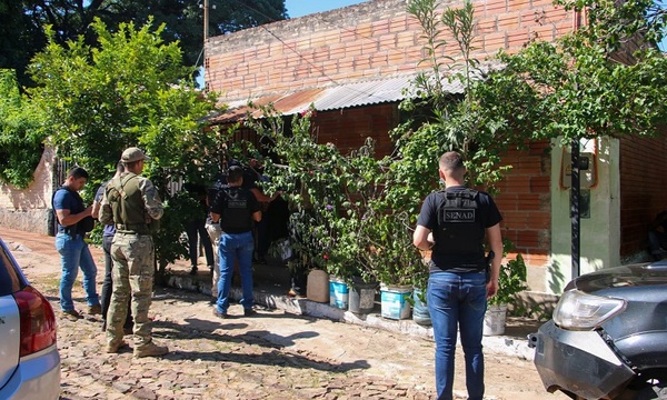 SENAD anula célula de distribución de drogas del Clan Rotela