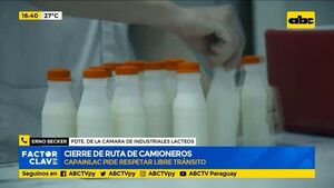 Empresarios del sector lácteos preocupados por cierres de rutas - ABC Noticias - ABC Color
