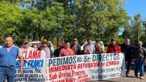Vecinos exigen traslado de supuesto "policía coimero"